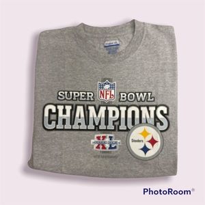 VINTAGE 2006 STEELERS CHAMPIONS SHIRT 🏭